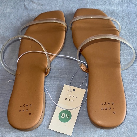 A New Day Women's Tan Sandals - Picture 1 of 6